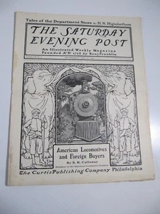 The Saturday Evening Post Magazine- July 27, 1901- S.R. Callaway - Imagen 1 de 4