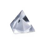 K9 Crystal Glass Pyramid Egypt Crystal Clear Pyramid REIKI Healing Prizm Amulet