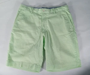 Polo Golf Ralph Lauren Shorts Seersucker grün weiß gestreift Preppy Old Money - Bild 1 von 8