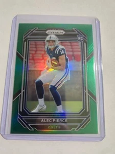 2022 Panini Prizm - Alec Pierce (RC) Green Variation - Indianapolis Colts - Picture 1 of 2