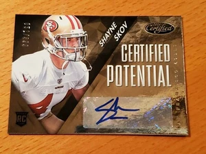 2014 Certified Potential Autographs #PSS Shayne Skov 49ers Rookie #'d 52/399 - Picture 1 of 2