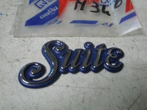 SCRITTA POSTERIORE FIAT SEICENTO - CINQUECENTO - SUITE - NUOVA - ORIGINALE - Foto 1 di 1