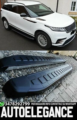 RANGE ROVER VELAR PEDANE LATERALI NERE - Imagen 1 de 4