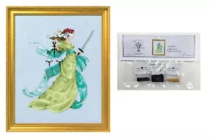 MIRABILIA Cross Stitch PATTERN and EMBELLISHMENT PACK Lady Justice MD160 - Picture 1 of 1