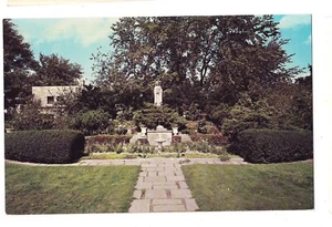 GROTTO AT SHRINE OF THE LITTLE FLOWER Church Royal Oak MI Michigan Postcard - Picture 1 of 2