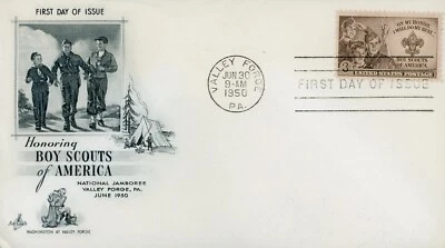 US 995 FDC Boy Scouts ArtCraft - Image 1 of 2