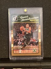 Giannis Antetokounmpo 2016 Donruss Gold Press Proof /10 *Look At Description*