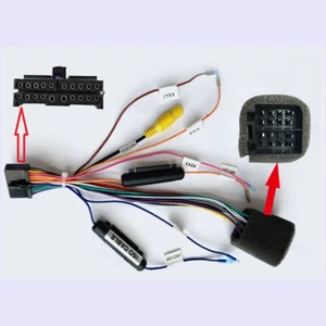 20 Pins Car Stereo Radio ISO Lead Wiring Harness Connector Adaptor Cable Loom - Picture 1 of 7