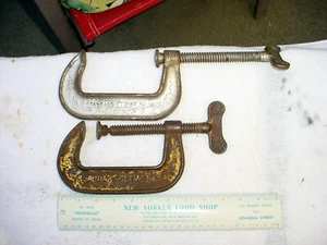 2 Cincinnati C Clamps No. 540 4" Working Space - Picture 1 of 6