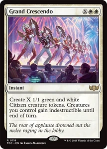 MTG Magic 1x Grand Crescendo (M/NM) Commander Tarkir Dragonstorm - Photo 1 sur 1