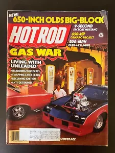Vintage HOT ROD MAGAZINE MARCH 1987 Muscle Cars Hot Rods Motors Auto Tech - Imagen 1 de 1
