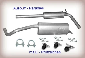 Abgasanlage Auspuff  für Seat Ibiza IV 1.4 Typ 6J5/1, 6P1/5 ab Bj. 06/2009 + Kit - Bild 1 von 5