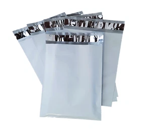 100 - 24x36 SOBRES BLANCOS POLIETILENO BOLSAS AUTO-SELLADO 2,5 MIL - Imagen 1 de 6