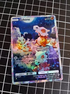 Cubone Pokemon Pocket TCG Card Holo Full Art Holo Genetic Apex - Picture 1 of 1