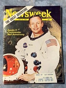 NEWSWEEK July 21, 1969 ~ Apollo 11 Commander Neil Armstrong - Bild 1 von 2