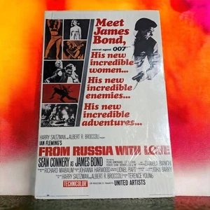 AUS RUSSLAND MIT LIEBE Filmplakat 23 x 35 Sean Connery James.Bond 1993 - Bild 1 von 6