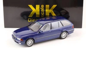 1:18 KK-Scale BMW 5er 530d E39 Touring Blu Metallico 1997 - Foto 1 di 4