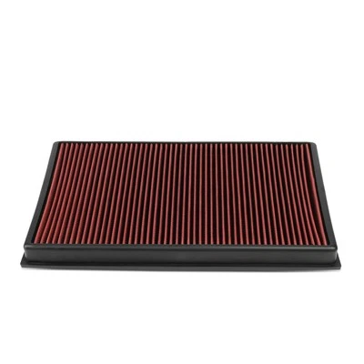 For 2017-2020 Audi TT RS Quattro 2.5L Durable Drop-In Dry Panel Air Filter Red - Image 1 of 4