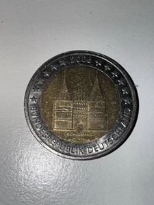 2 Euro Gedenkmünze Deutschland G 2006 Schleswig-Holstein Holstentor unz - Bild 1 von 2