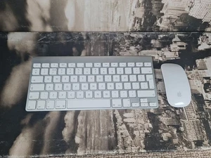 Teclado Inalámbrico Apple A1314 y Apple Mouse A1296 Original Apple - Imagen 1 de 2