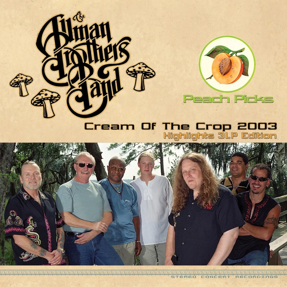 Allman Brothers Band Cream of the Crop 2003 - Highlights (Vinyl) (US IMPORT) - Image 1 of 1