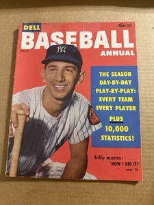 Dell Baseball Magazin 1954 Band 1 #3 Billy Martin - New York Yankees - Bild 1 von 1