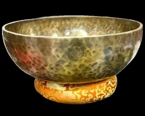 20-Inch Full Moon Singing Bowl – Large Standing Sound Healing Bowl | Handmade - Picture 1 of 8