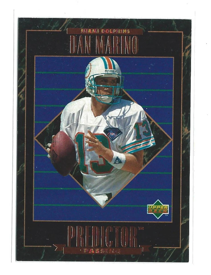1995 Upper Deck Predictor League Leaders #RP1 Dan Marino Dolphins - Image 1 of 1