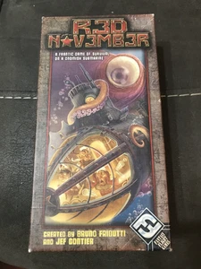 Red November Board Game Bruno Faidutti Jef Contier 2009 Fantasy Flight Complete - Picture 1 of 17