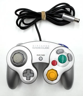 Mando Nintendo GameCube OEM Oficial DOL-003 Plateado - Probado Funciona Foto 1 de 4