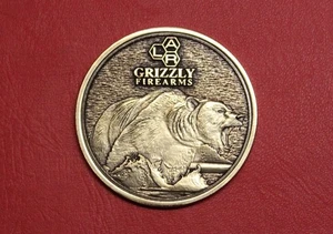 LAR Grizzly Vitrine Bronzemedaillon - Bild 1 von 2