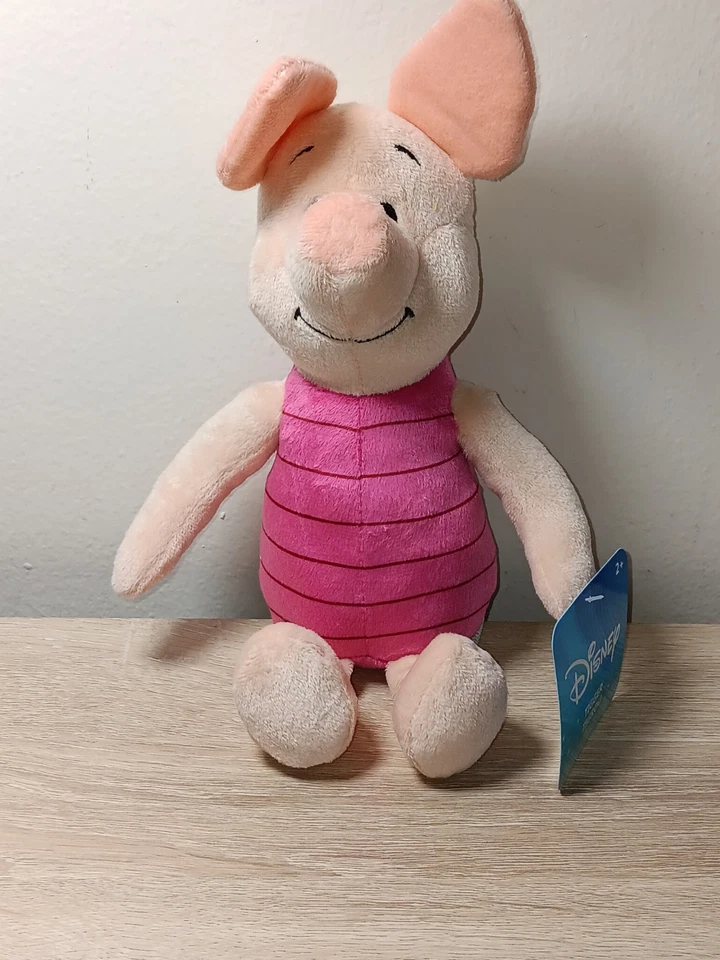 *FREE SHIP* 8" PIGLET Winnie the Pooh Super Soft Plush Toy Disney - Image 1 of 4