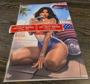 GRIMM FAIRY TALES 84 Keith Garvey 4 de julio escaparate Zenescope clasificación Z - Imagen 1 de 3