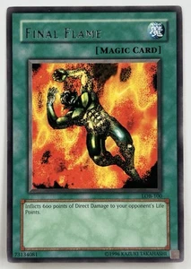 Yu-Gi-Oh! TCG Final Flame Legend of Blue Eyes White Dragon LOB-100 Unlimited - Bild 1 von 2