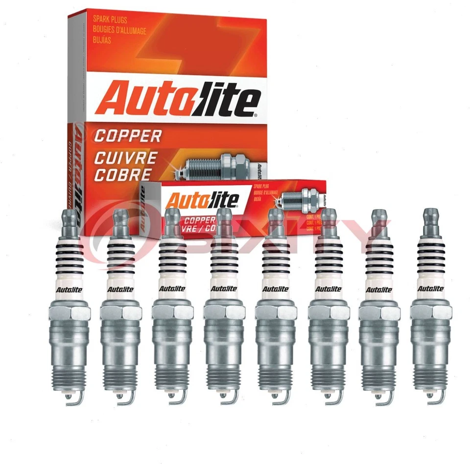 8 bujías Autolite núcleo de cobre para Ford E-150 Econoline 1997-2002 yd Foto 1 de 4