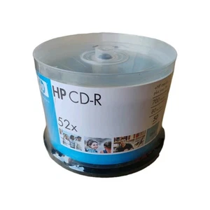 HP CD-R 52x,700 MB Data,80 Min 50 Pack - Picture 1 of 3