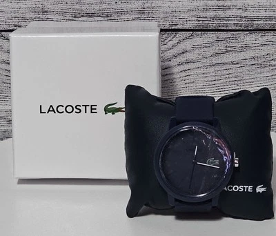 New Lacoste L.12.12 Blue Silicone Classic Strap Men's Watch  - Image 1 of 4