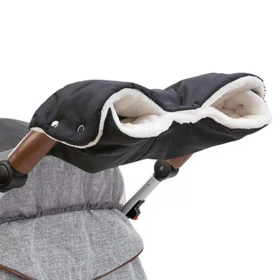 Kinderwagen Handwärmer wasserdicht winddicht mit Fleece Innenfutter Universal - Bild 1 von 4