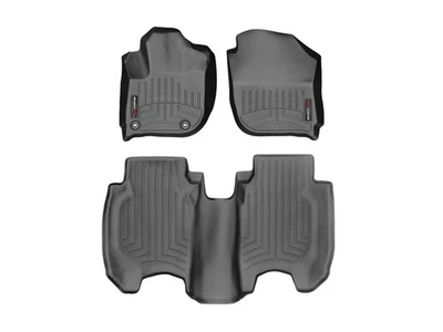 Forro de piso WeatherTech para Honda HR-V 2016-2022 - 1ª y 2ª fila, negro Foto 1 de 4