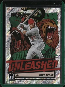 2021 Donruss Baseball Unleashed Rapture #2 Mike Trout Los Angeles Angels - Bild 1 von 2