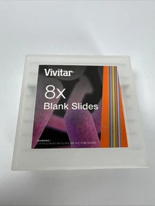 Unused Vivitar 8x Slides Blank Microscope Slides W/ Specimen Slide - Picture 1 of 6