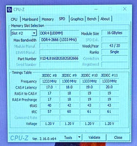16GB (1x16) Unbranded / OEM / Generic DDR4 2666 MHz DIMM Desktop Memory - Picture 1 of 4