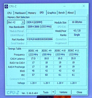 16GB (1x16) Unbranded / OEM / Generic DDR4 2666 MHz DIMM Desktop Memory - Image 1 of 4