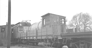 25C281 NEG 1940er PHILADELPHIA & WESTERN RAILWAY ARBEITSWAGEN - UNKRAUTWAGEN ? #400 ? - Bild 1 von 1