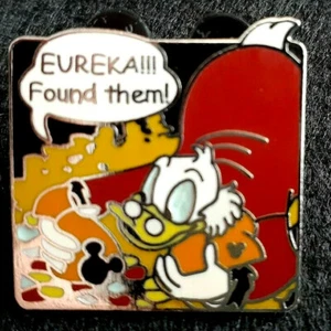 DLR Cast Lanyard Serie 4 Colección de Cómics Scrooge McDuck 3 Pin~# 44570~¡EXCELENTE ESTADO! - Imagen 1 de 2