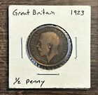1923 Großbritannien 1/2 halbe Penny Umlaufmünze