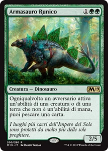 MTG RUNIC ARMASAUR EXC - ARMASAURO RUNICO - M19 - MAGIC - Imagen 1 de 1