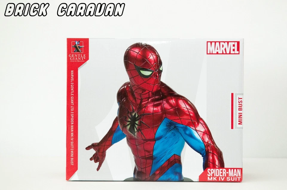 Suave Gigante Marvel Spider-Man Marca IV Traje Mini Busto NUEVO Spiderman Spiderman Foto 1 de 3