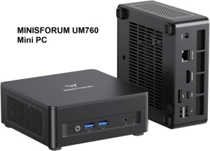 MINISFORUM UM760 AMD Ryzen 5 7640HS Mini PC 16G/32G RAM 1TB PCIe SSD-NEW - Bild 1 von 13