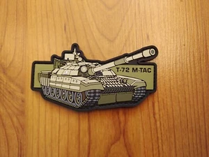 T-72 Tanque PVC 3D Parche 100x55 mm - Imagen 1 de 3
